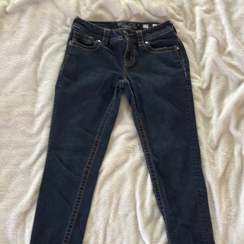 Miss Me Blue Skinny Jeans Classic Style